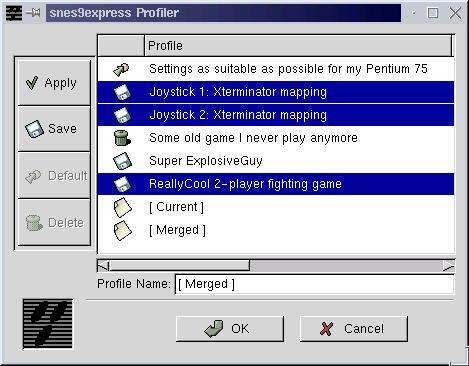The snes9express Profiler